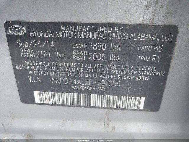 Hyundai ELANTRA Se