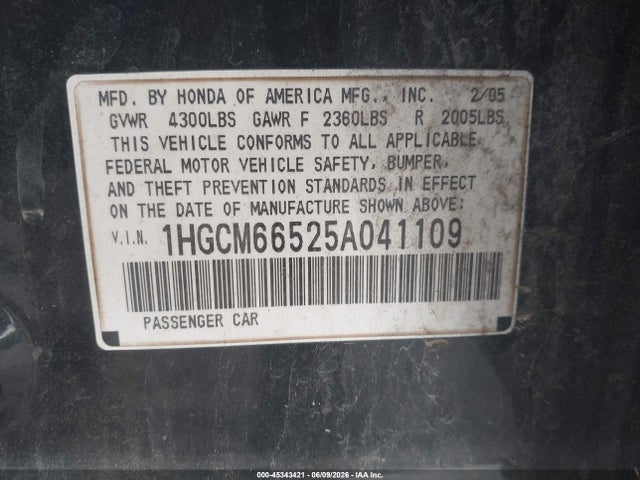 Honda Accord 3.0 Ex