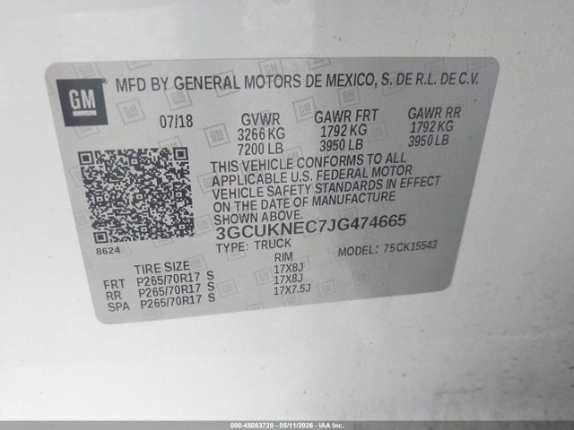 Chevrolet Silverado 1500 Wt