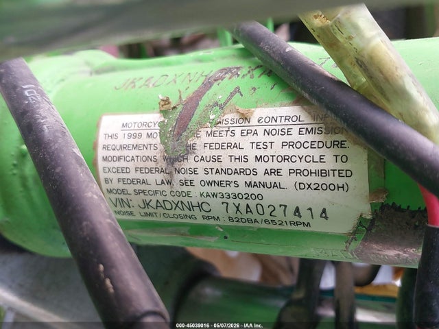Kawasaki Kdx200 H