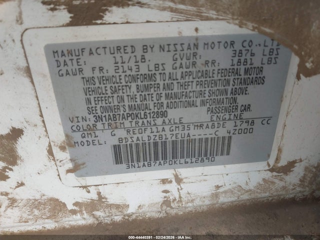 Nissan Sentra Sv