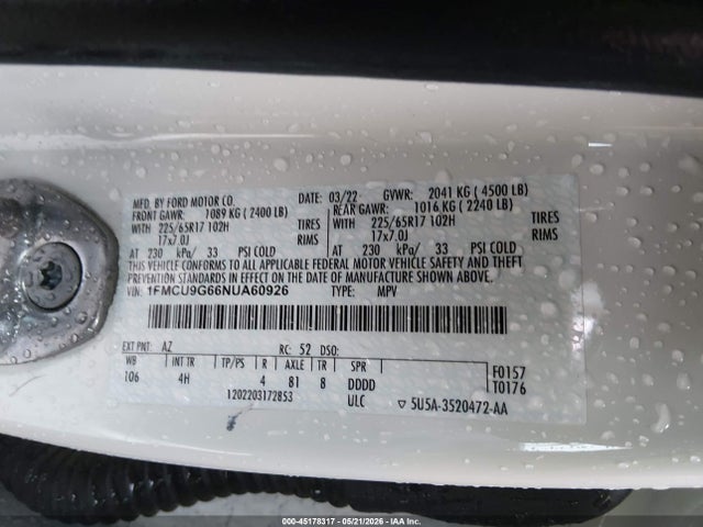 Ford Escape Se