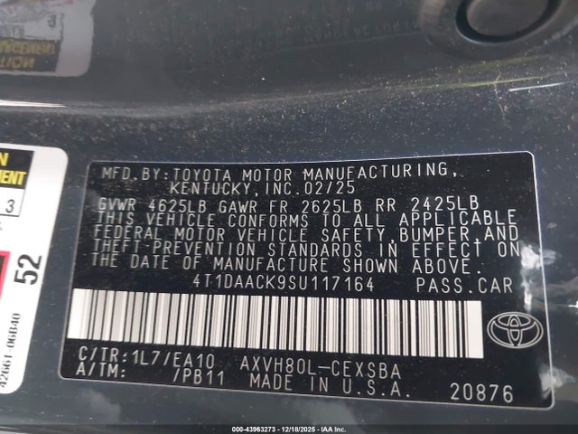 Toyota Camry Se