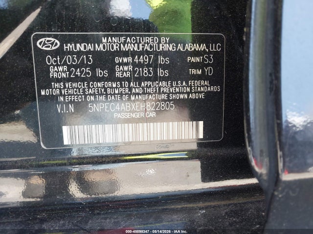 Hyundai SONATA Limited 2.0t