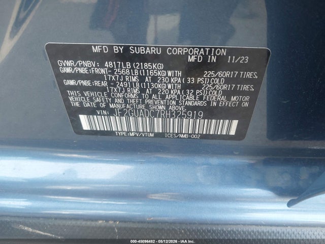 Subaru Crosstrek Premium