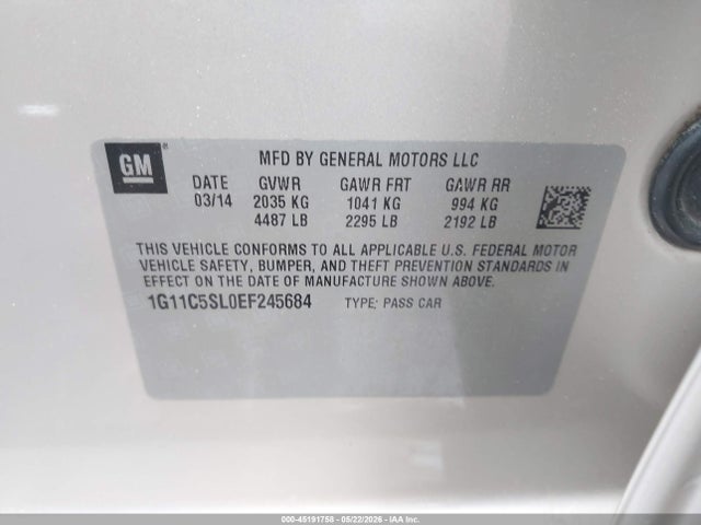 Chevrolet Malibu 1lt