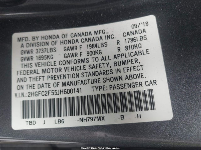 Honda Civic Lx