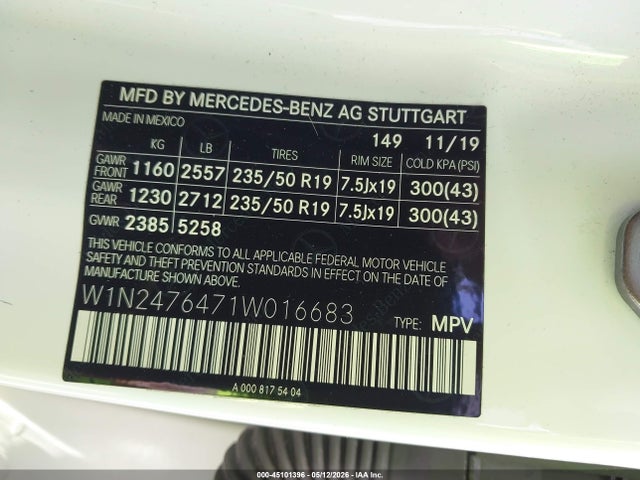 Mercedes-Benz GLB 4matic