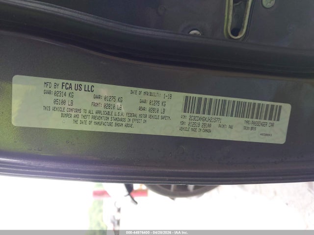 Dodge Charger Sxt Plus Rwd