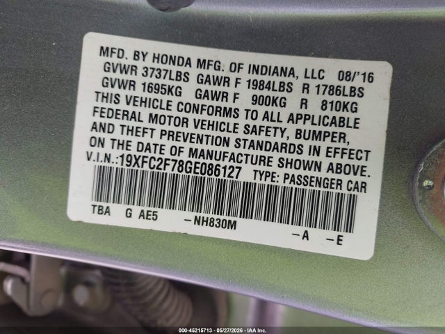 Honda Civic Ex