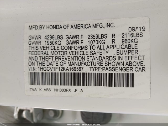 Honda Accord Lx