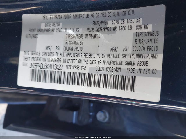 Mazda Mazda3 Preferred Package