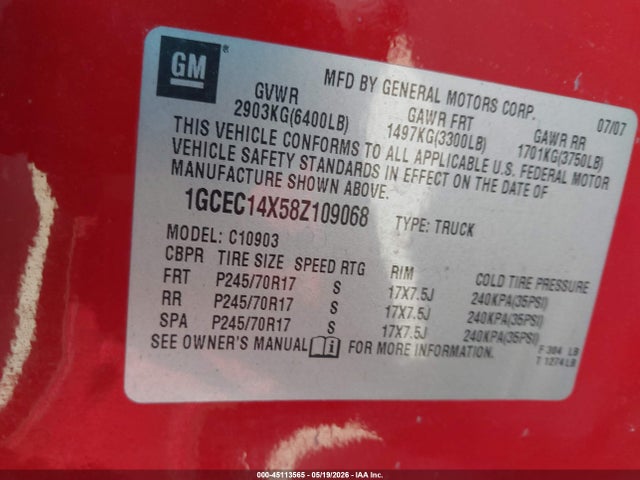 Chevrolet Silverado 1500 Work Truck