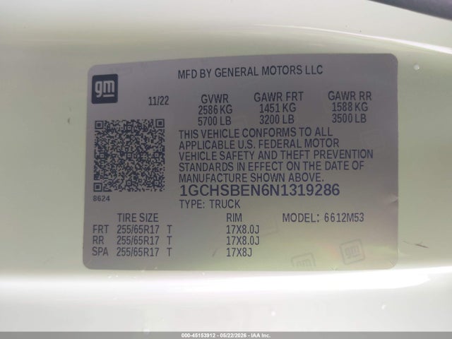 Chevrolet Colorado 2wd  Long Box Wt