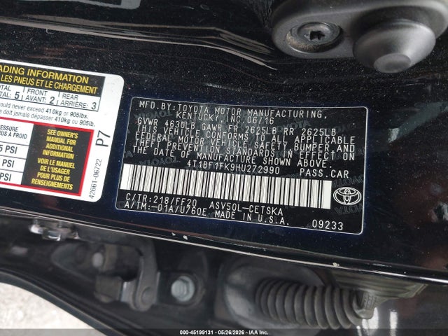 Toyota Camry Se