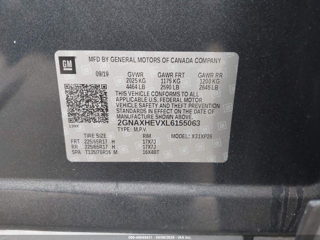Chevrolet Equinox Fwd Ls