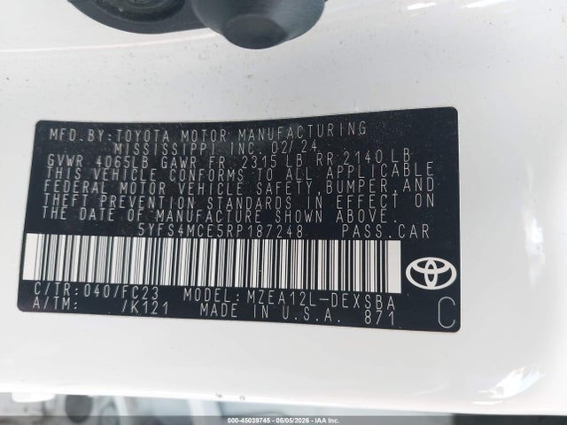 Toyota Corolla Se