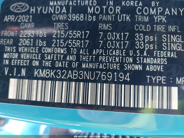 Hyundai KONA Sel