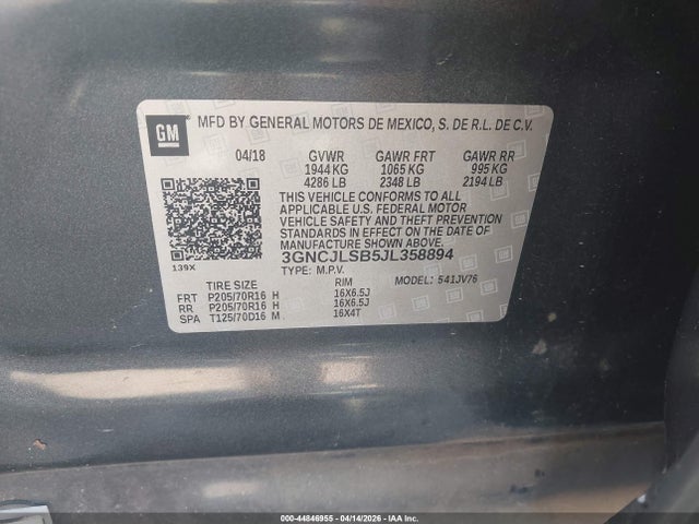 Chevrolet Trax Lt