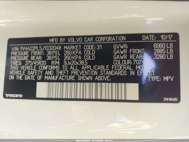 Volvo XC90 T6 Inscription