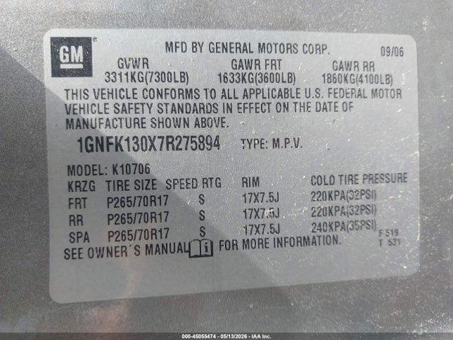 Chevrolet Tahoe Lt