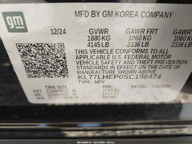 Chevrolet Trax Fwd Lt