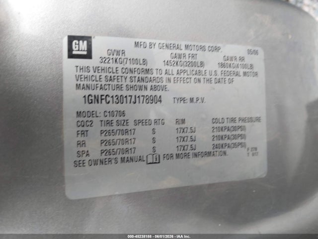 Chevrolet Tahoe Lt