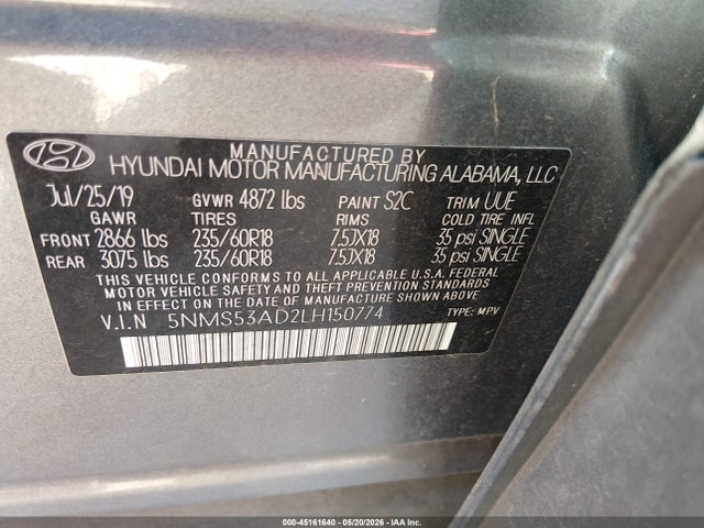 Hyundai SANTA FE Limited