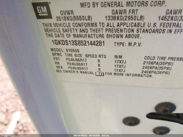 GMC Envoy Sle