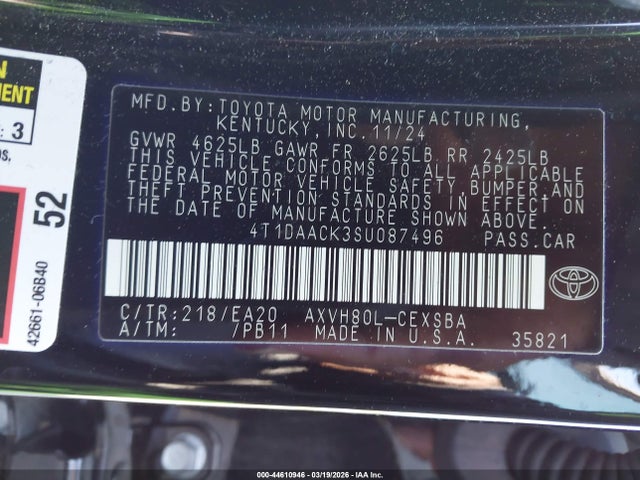 Toyota Camry Se