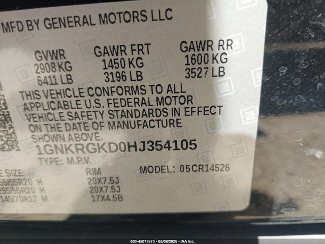 Chevrolet Traverse 1lt