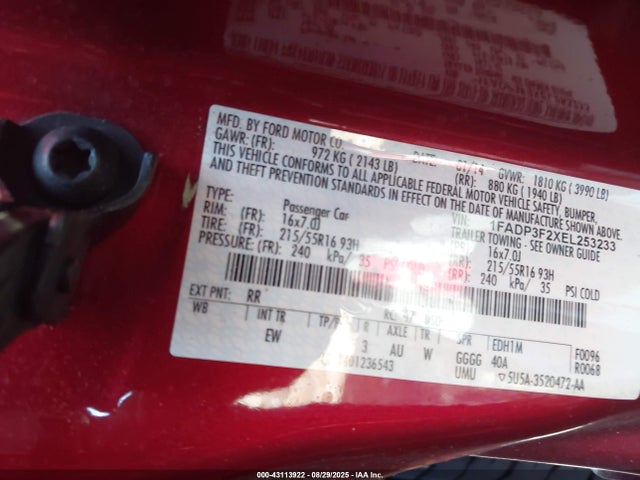 Ford Focus Se