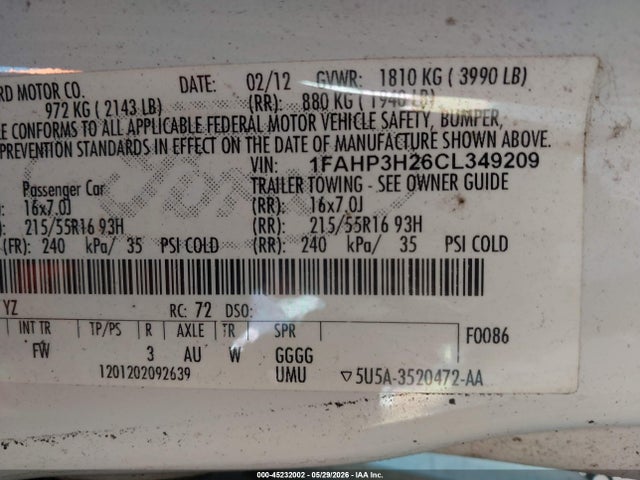 Ford Focus Sel