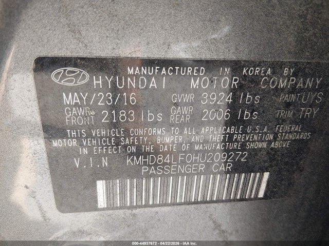 Hyundai ELANTRA Limited