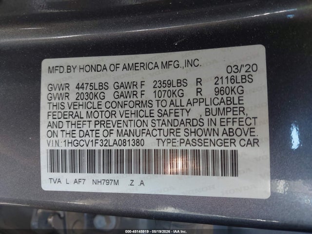 Honda Accord Sport