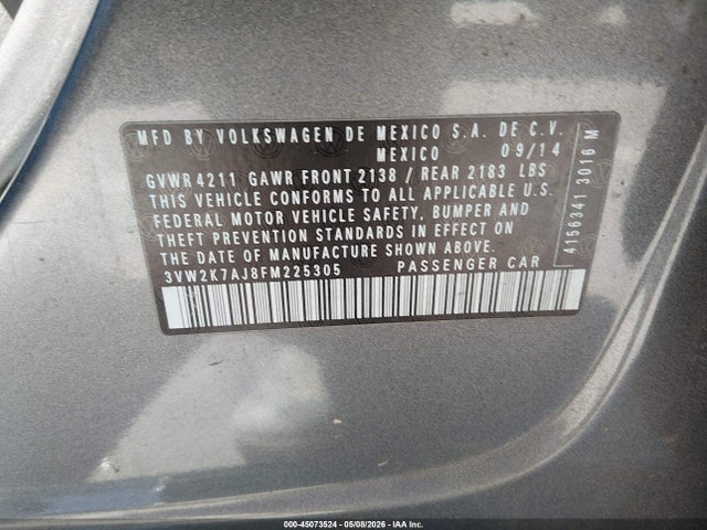 Volkswagen Jetta 2.0l S