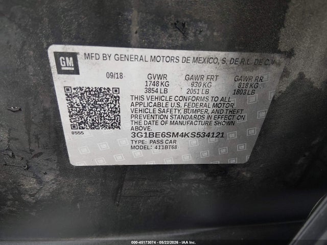Chevrolet Cruze Lt