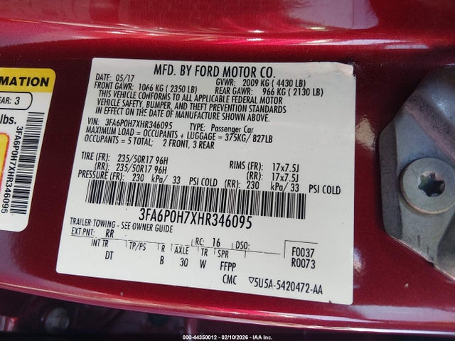 Ford Fusion Se