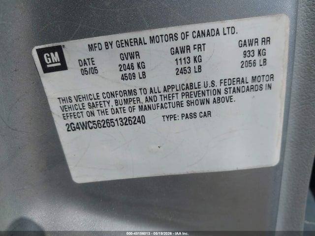 Buick LaCrosse Cx