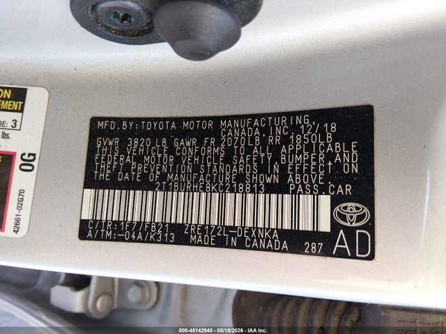 Toyota Corolla Le