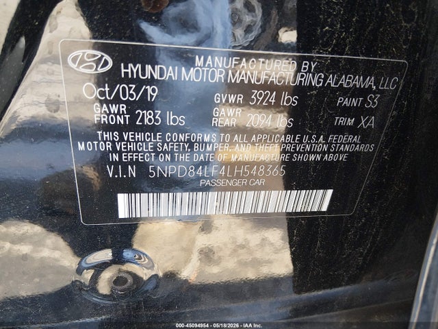 Hyundai ELANTRA Sel