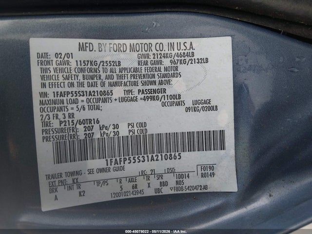 Ford Taurus Ses