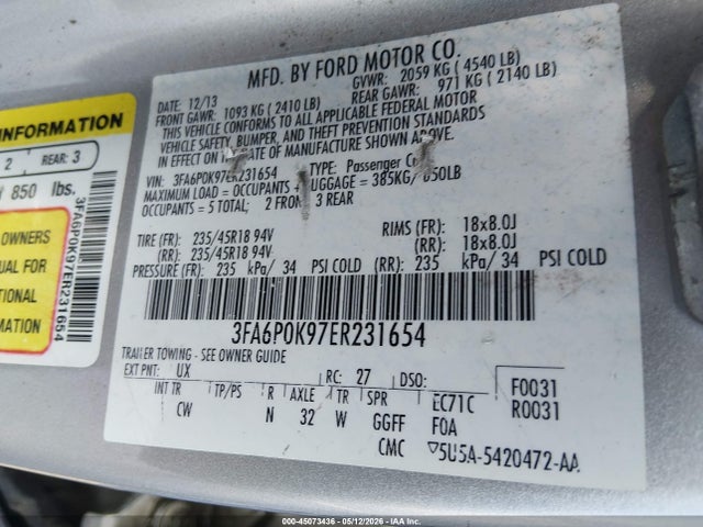 Ford Fusion Titanium