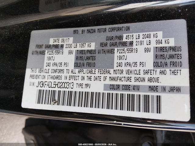 Mazda Cx Grand Select