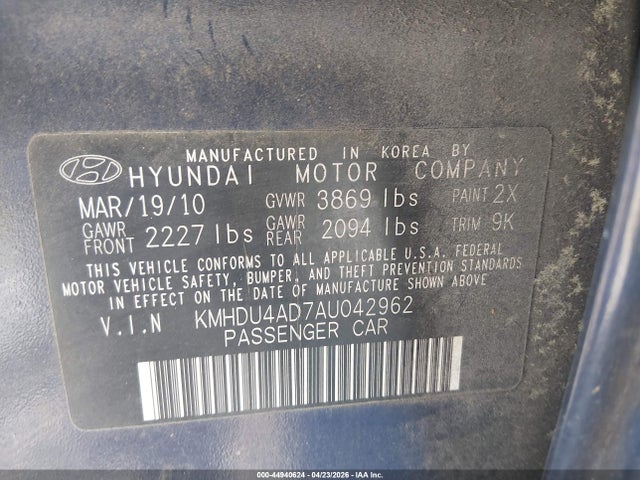 Hyundai ELANTRA Gls