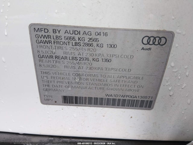 Audi Q5 3.0t Premium Plus