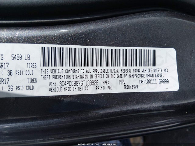 Dodge Journey Sxt