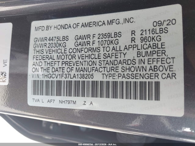 Honda Accord Sport