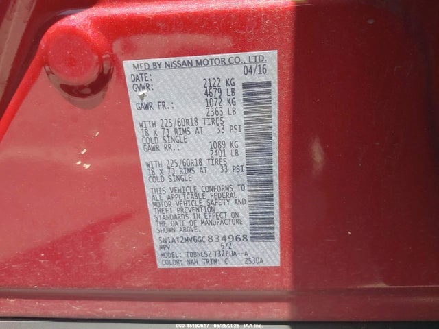 Nissan Rogue Sl