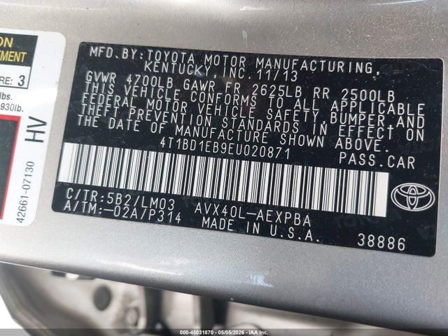 Toyota Avalon Hybrid Limited